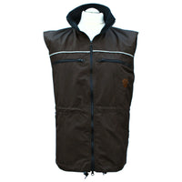 Hundesportweste Berra light, braun, Ansicht vorne