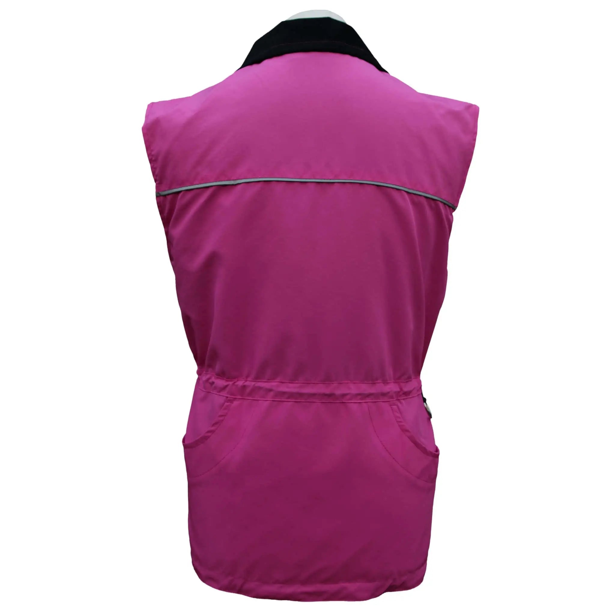 Hundesportweste Berra light, magenta, Ansicht hinten