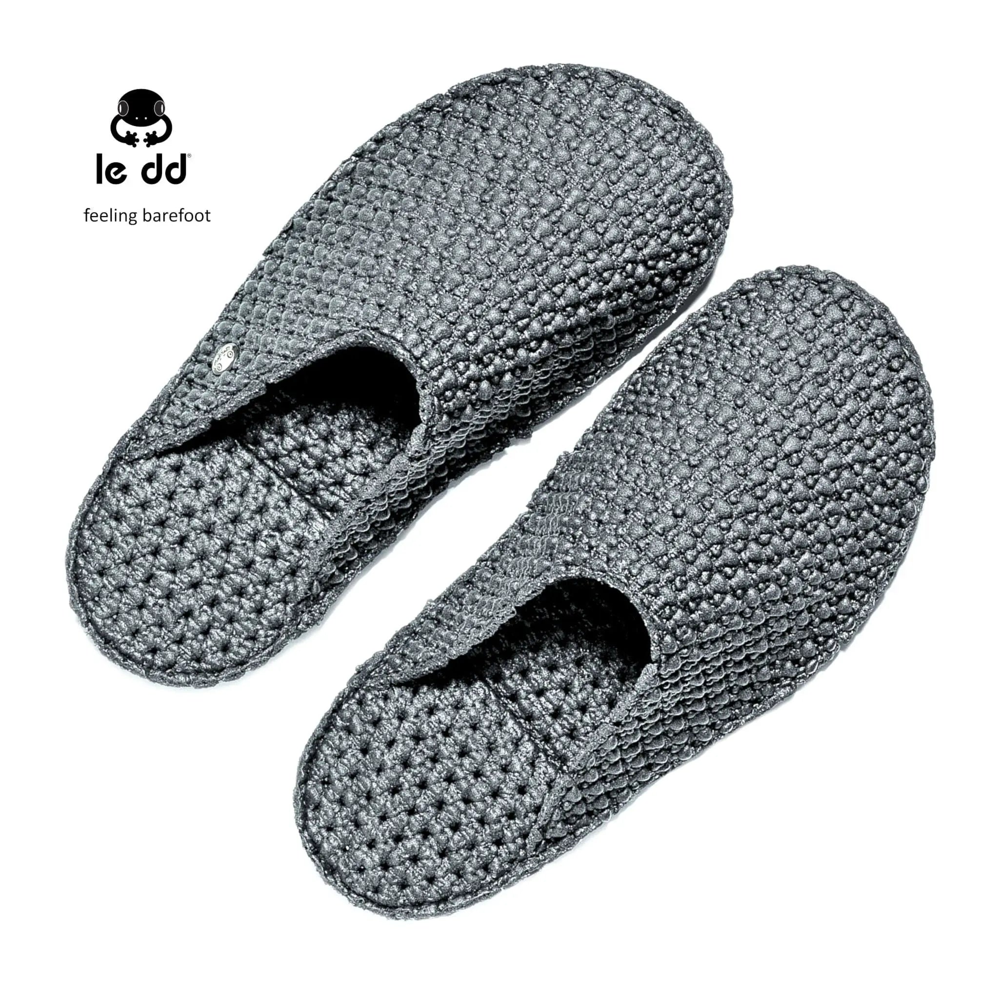 ledd Slipper - leichte Barfußschuhe, grau