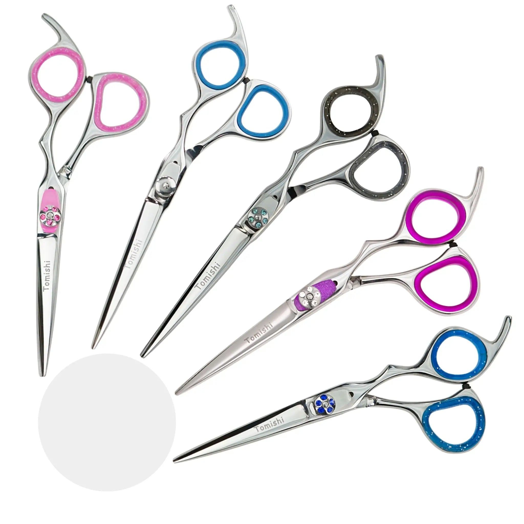Friseurschere Tomishi Toya, poliert - Varianten