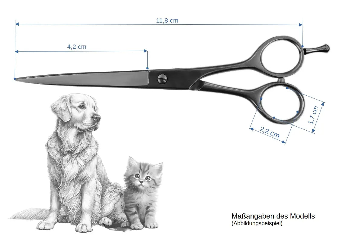 hundeschere weltmeister cd351 solingen abmessungen