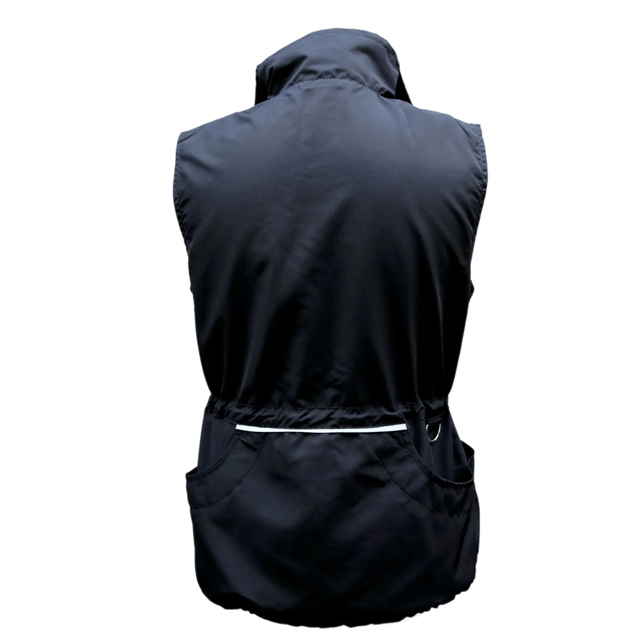 Hundesportweste Berra Sporty, schwarz,  Ansicht von hinten