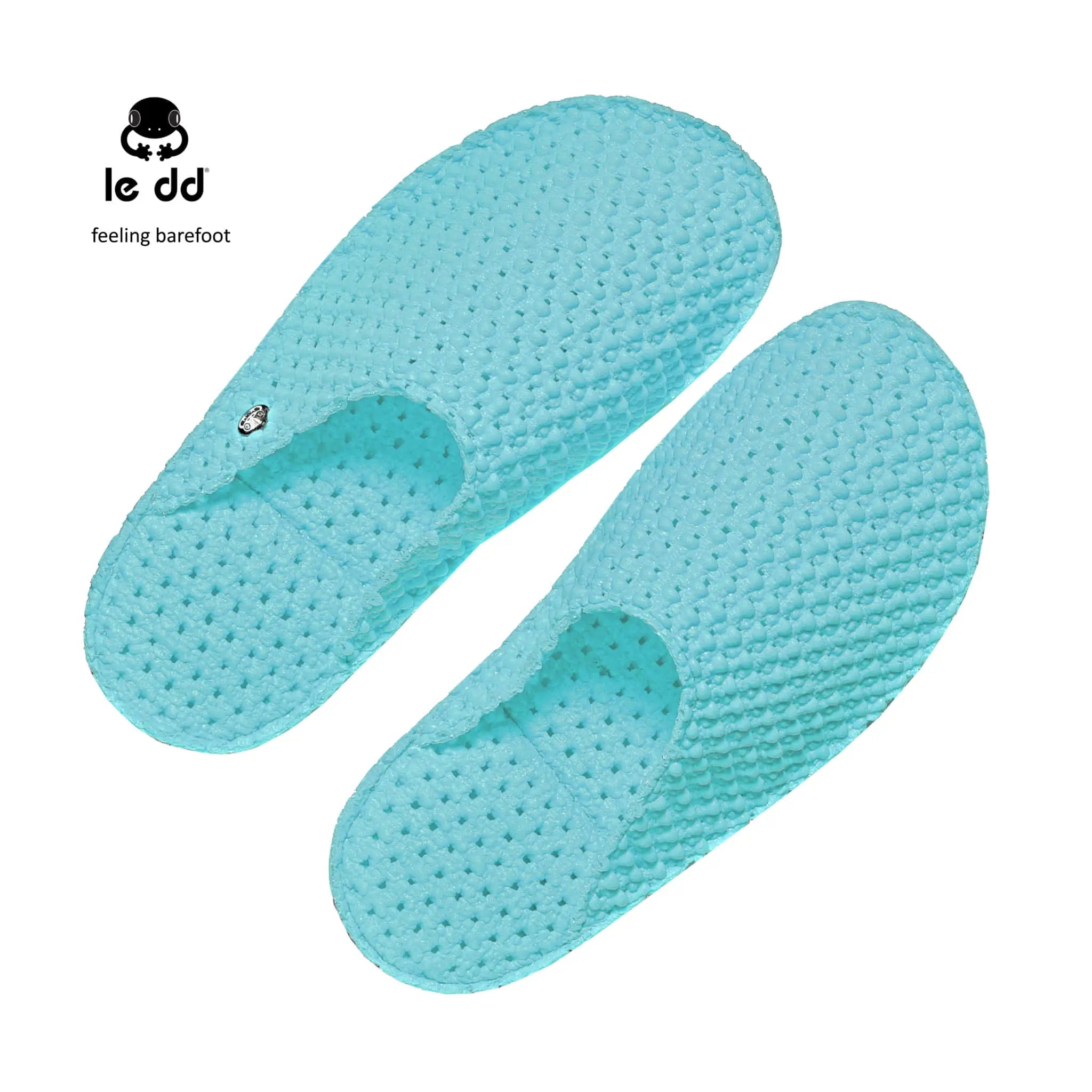 ledd Slipper - leichte Barfußschuhe, azur
