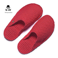 ledd Slipper - leichte Barfußschuhe, rot