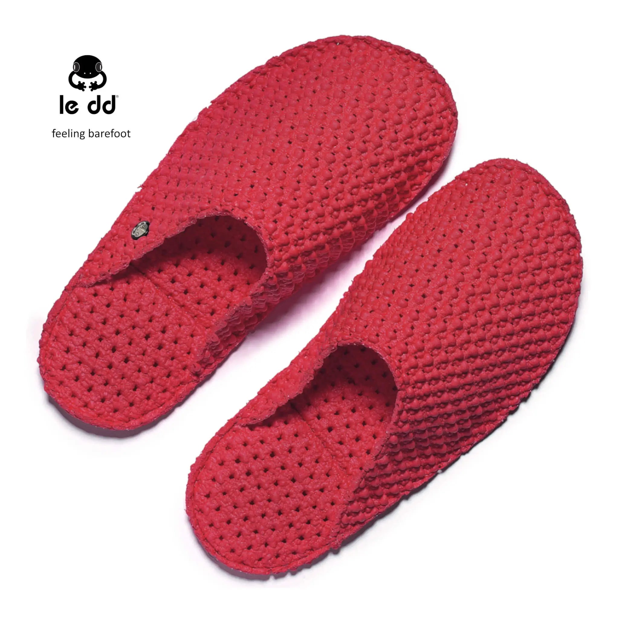 ledd Slipper - leichte Barfußschuhe, rot