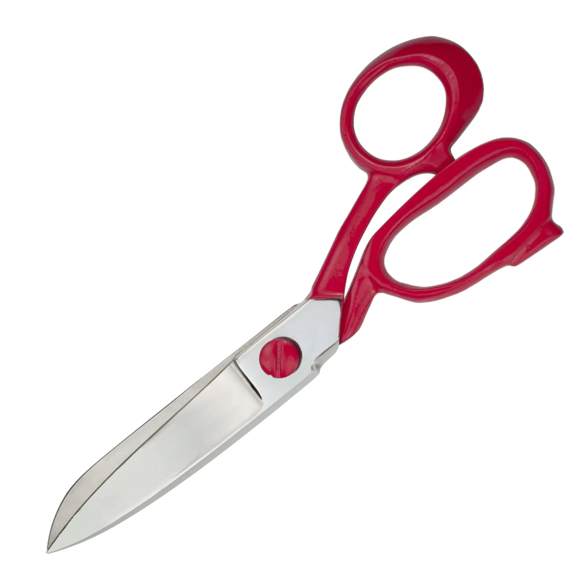 Schneiderschere zum schneiden von Stoffen, Griffe rot