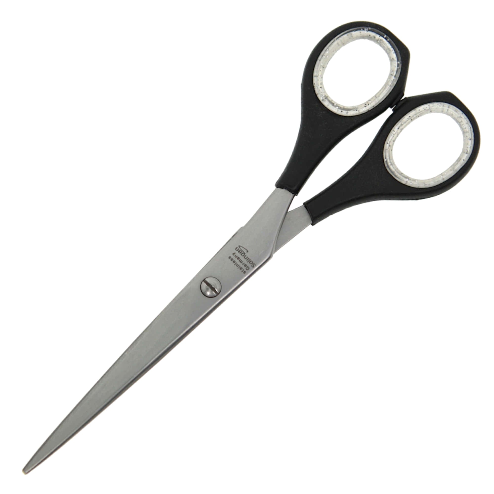 Friseurschere mit Kunststoffgriff aus Solingen