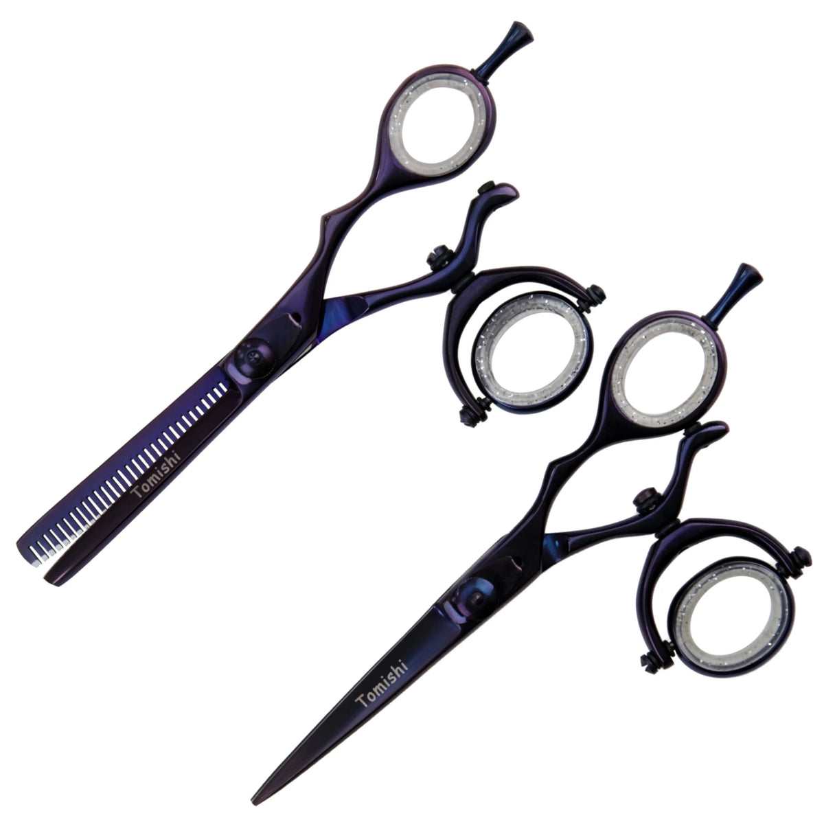 Friseurschere und Modellierschere Misaki - Sparset