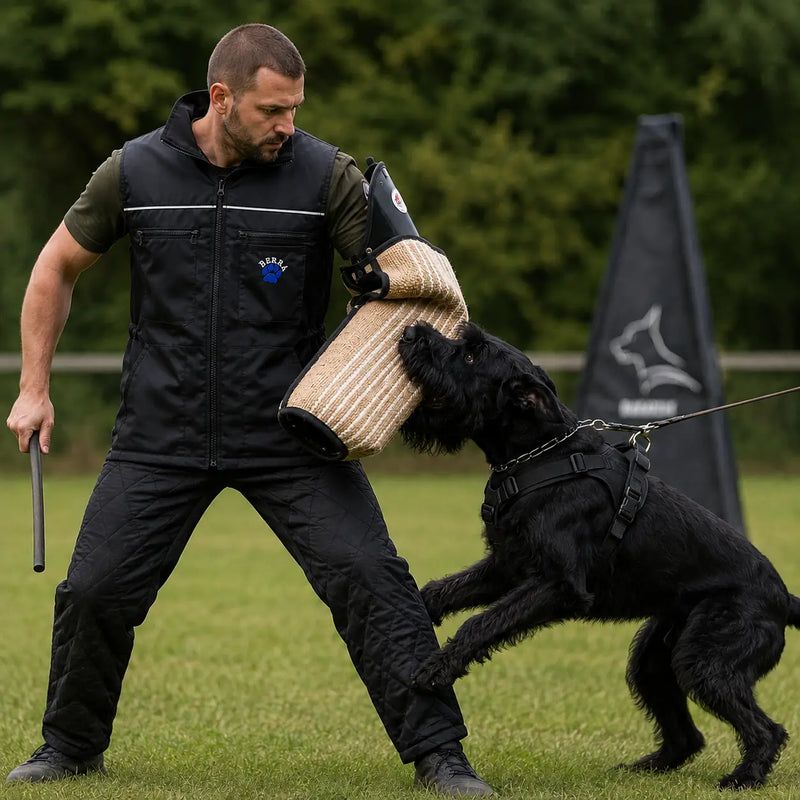 hundesportweste-pro-schwarz-mit-mann-und-riesenschnautzer-31406