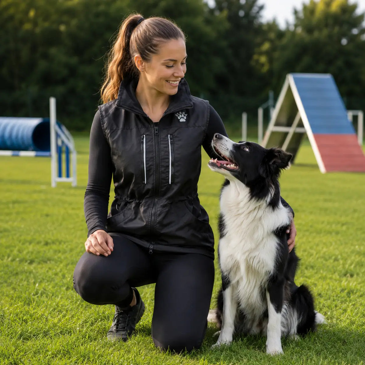 hundesportweste-trainingsweste-sporty-schwarz-mit-frau-hund-31410