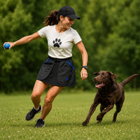 trainingsrock-schwarz-blau-frau-mit-labrador-31432